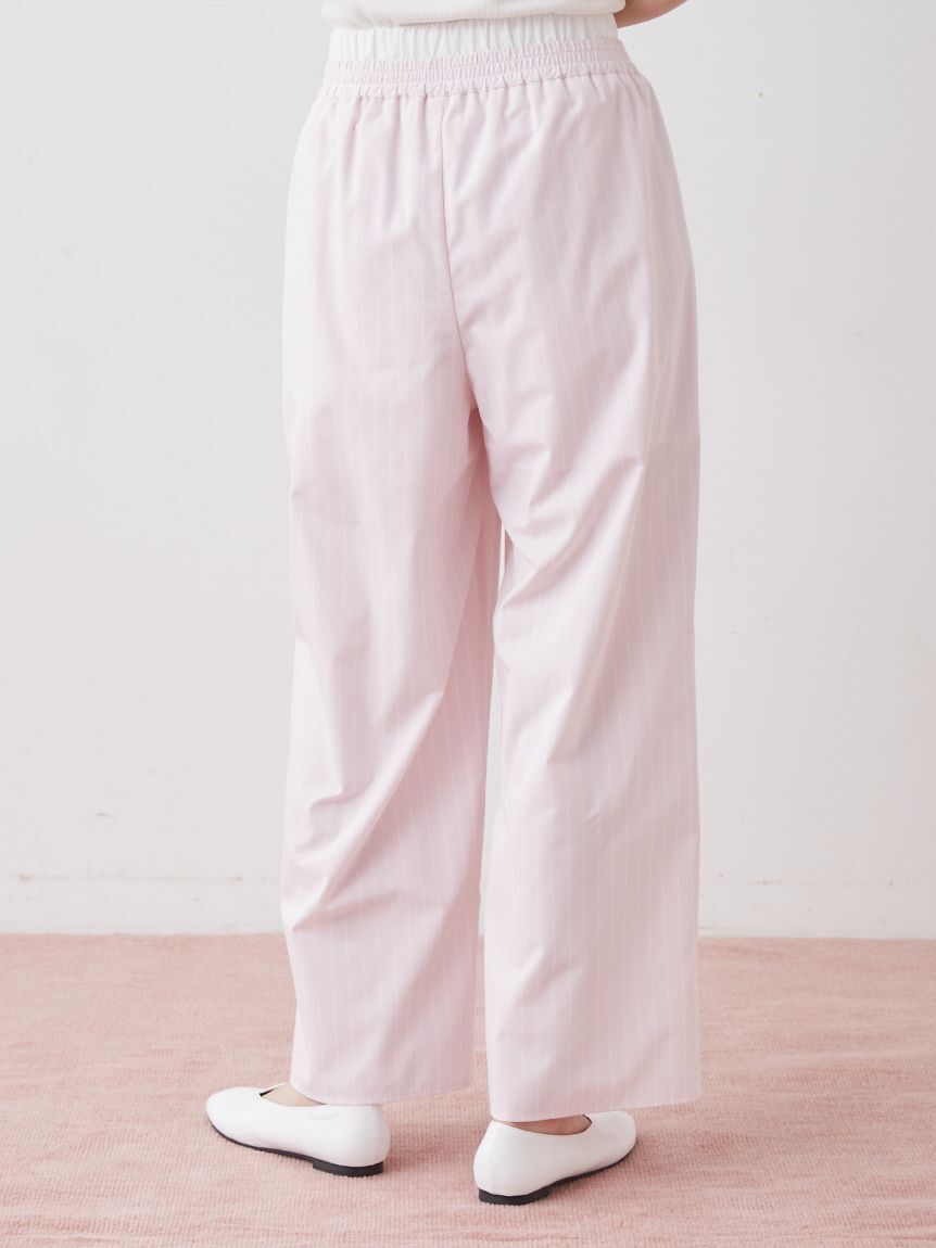 gelato pique「【UVカット】ストライプロングパンツ」|ルームウェア|