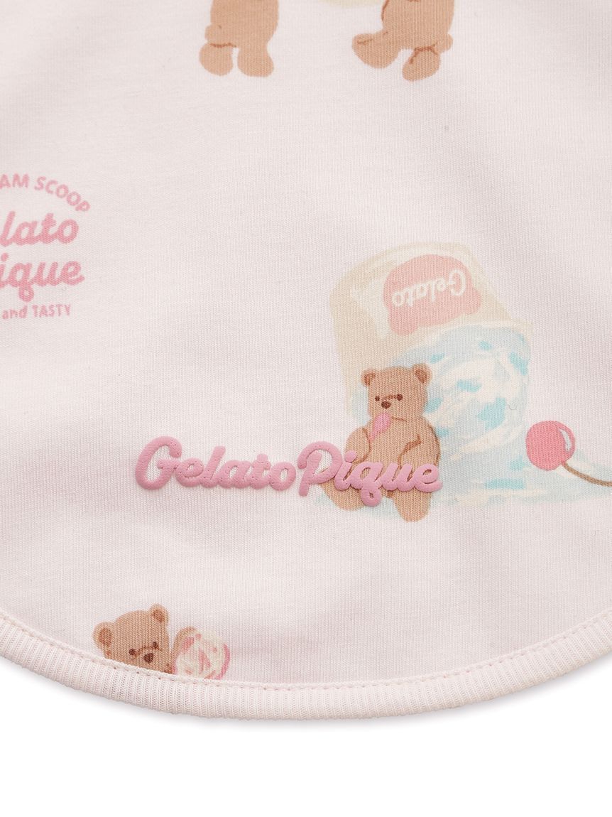 GELATO PIQUE KIDS & BABY「【ラッピング済み】【BABY】スムーズィーアイスクリームベアブランケット&スタイSET」|その他ベビー用品|