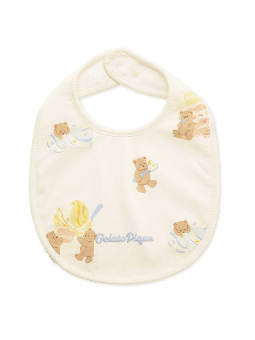 GELATO PIQUE KIDS & BABY「【ラッピング済み】【BABY】スムーズィーアイスクリームベアブランケット&スタイSET」|その他ベビー用品|