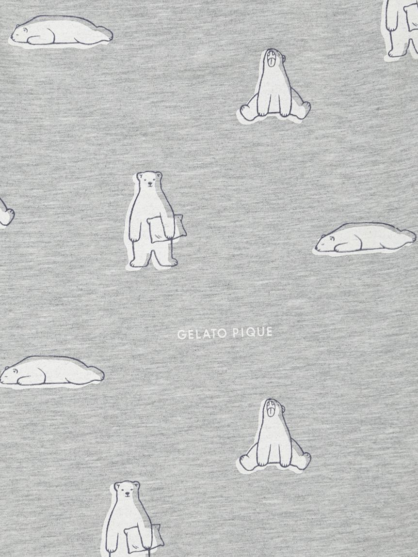 GELATO PIQUE HOMME「【ラッピング済み】【IFMC.】【HOMME】ワンポイントTシャツ&ロングパンツSET」|ルームウェア|