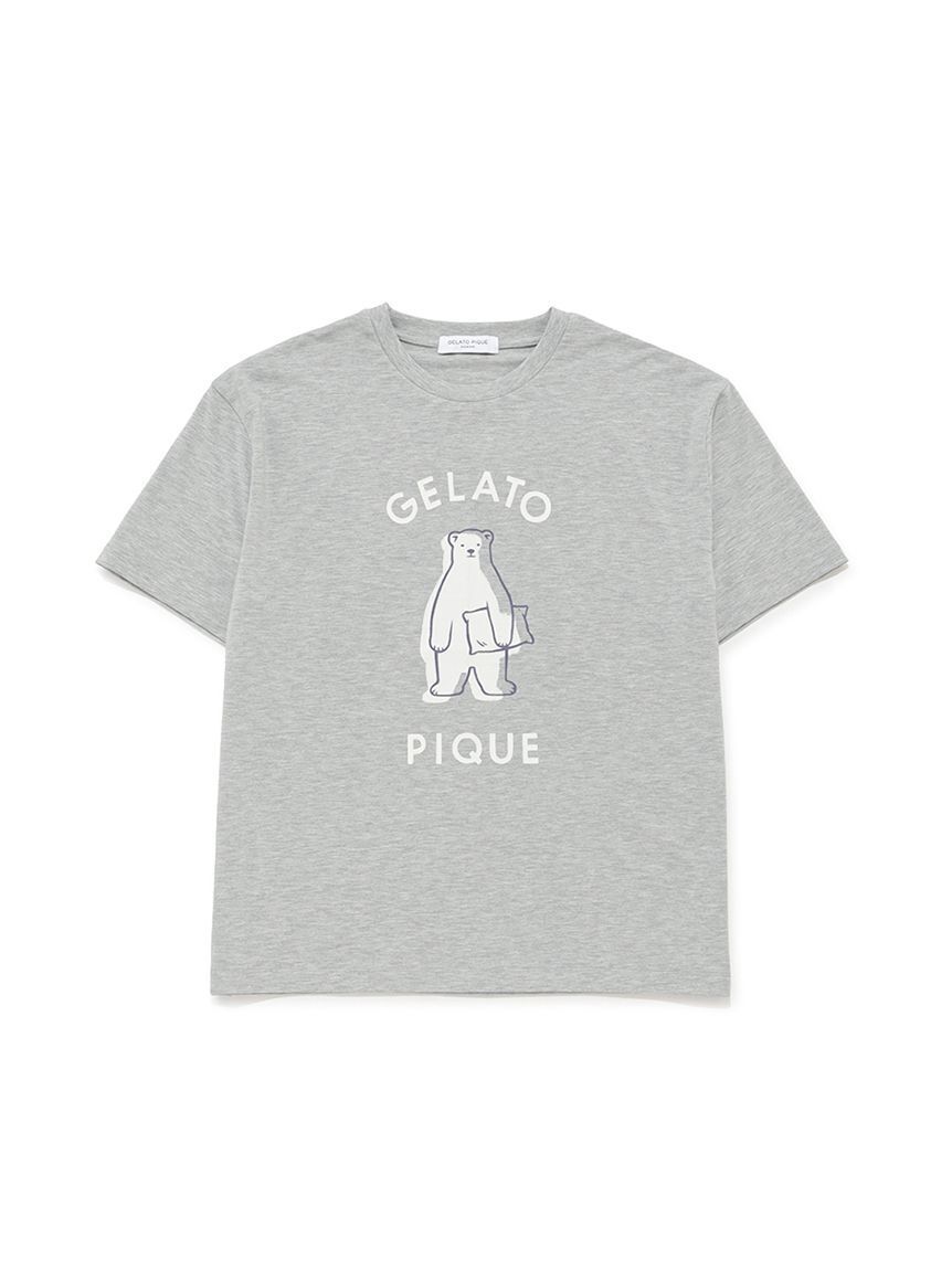 GELATO PIQUE HOMME「【ラッピング済み】【IFMC.】【HOMME】ワンポイントTシャツ&ロングパンツSET」|ルームウェア|