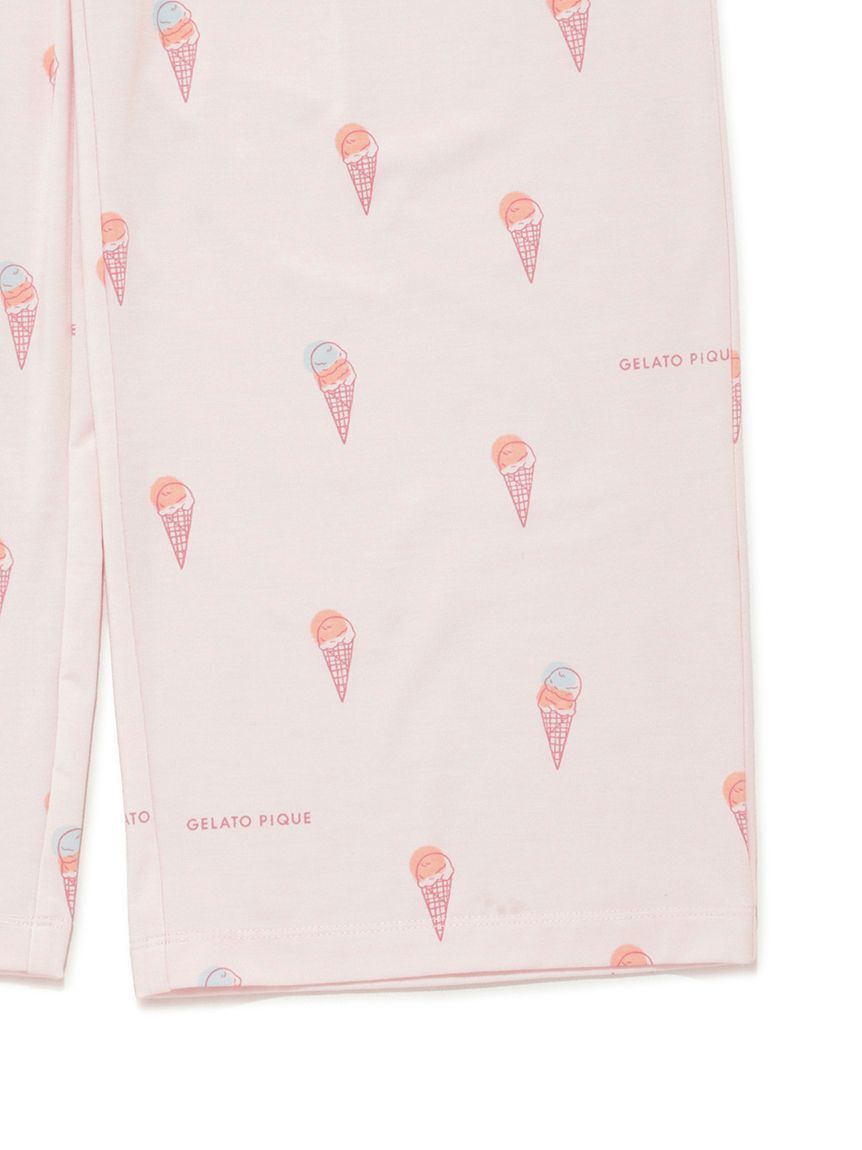 gelato pique「【ラッピング済み】【IFMC.】ワンポイントTシャツ&ロングパンツSET」|ルームウェア|