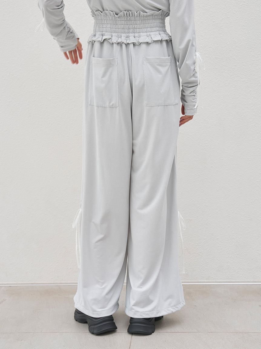 SNIDEL「【LUMISHADE】UVラインパンツ」|チノ|