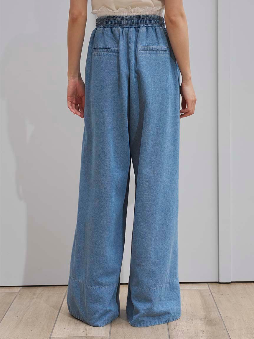 SNIDEL「バリエウエストレイヤードパンツ」|チノ|