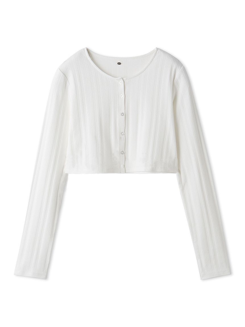 SNIDEL「アイレットカットカーディガン」|カーディガン|