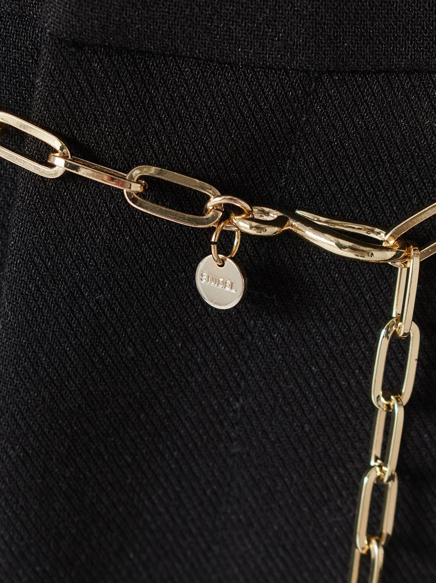 SNIDEL「チェーンベルト」|ベルト|