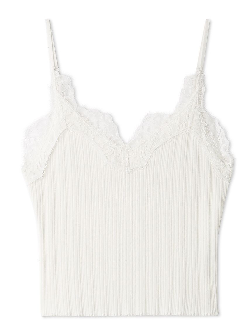 SNIDEL「レーストリムニットアンサンブル」|ニット・セーター|