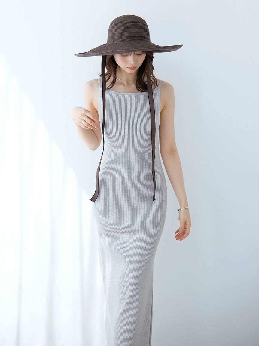 SNIDEL「ワイドブリムブレードハット」|ハット|