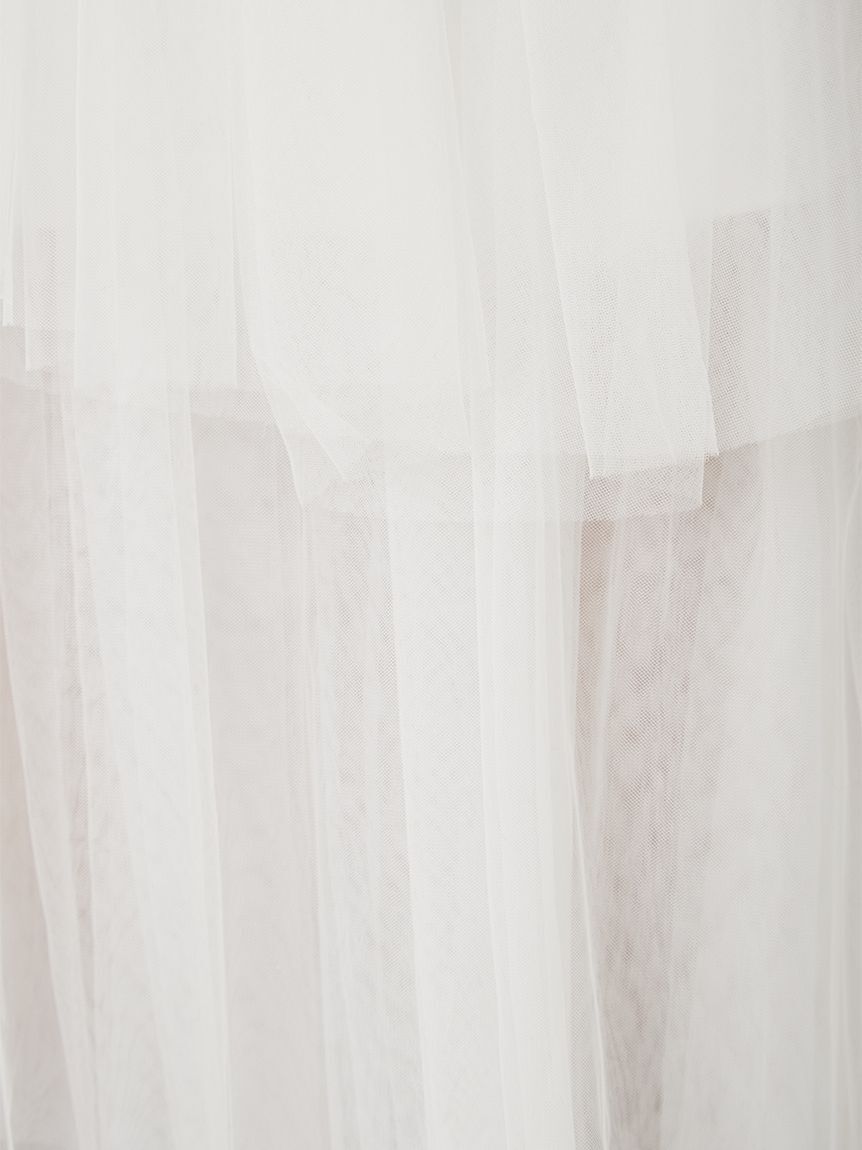 FRAY I.D「チュールアシメティアードスカート」|スカート|