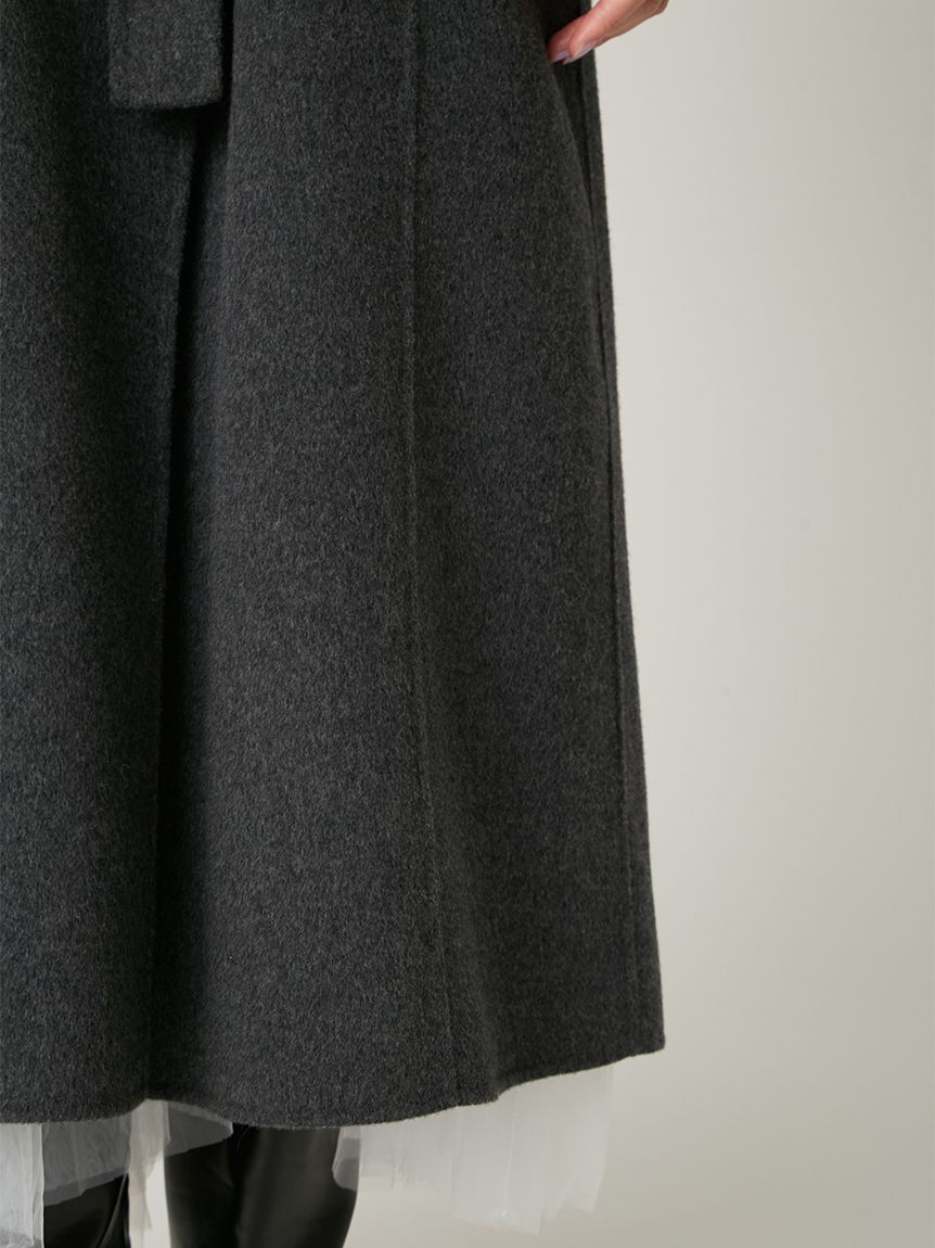 FRAY I.D「タイロッケンリバーロングコート」|トレンチコート|