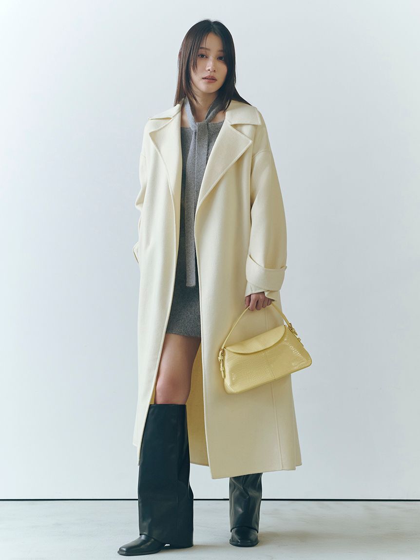 FRAY I.D「タイロッケンリバーロングコート」|トレンチコート|