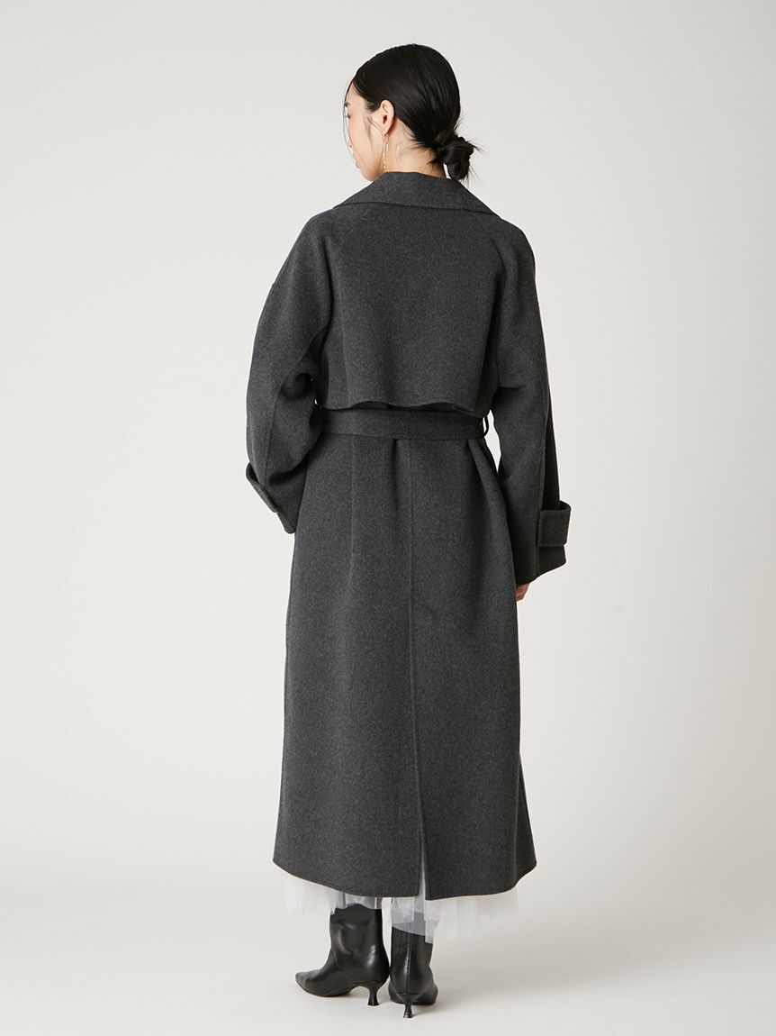 FRAY I.D「タイロッケンリバーロングコート」|トレンチコート|