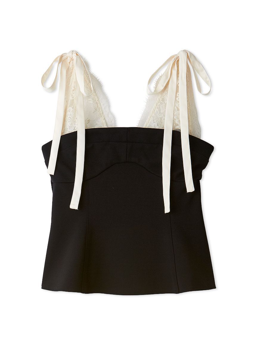 FRAY I.D「レースレイヤードビスチェ」|ベスト・ジレ|