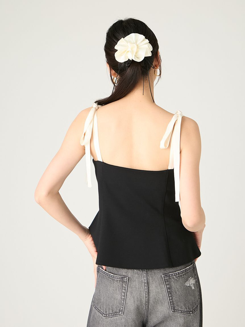 FRAY I.D「レースレイヤードビスチェ」|ベスト・ジレ|