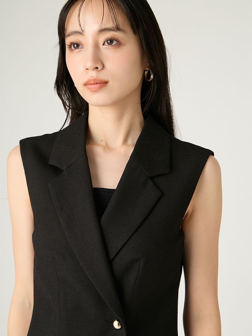 FRAY I.D「2wayシェイプジレ／ウォッシャブル・防シワ」|ダウンベスト・ベスト|