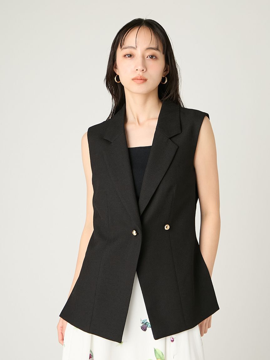 FRAY I.D「2wayシェイプジレ／ウォッシャブル・防シワ」|ダウンベスト・ベスト|