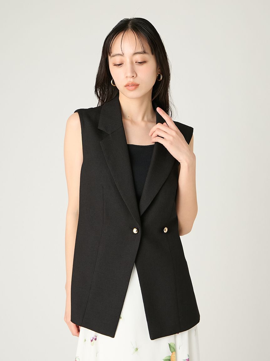 FRAY I.D「2wayシェイプジレ／ウォッシャブル・防シワ」|ダウンベスト・ベスト|