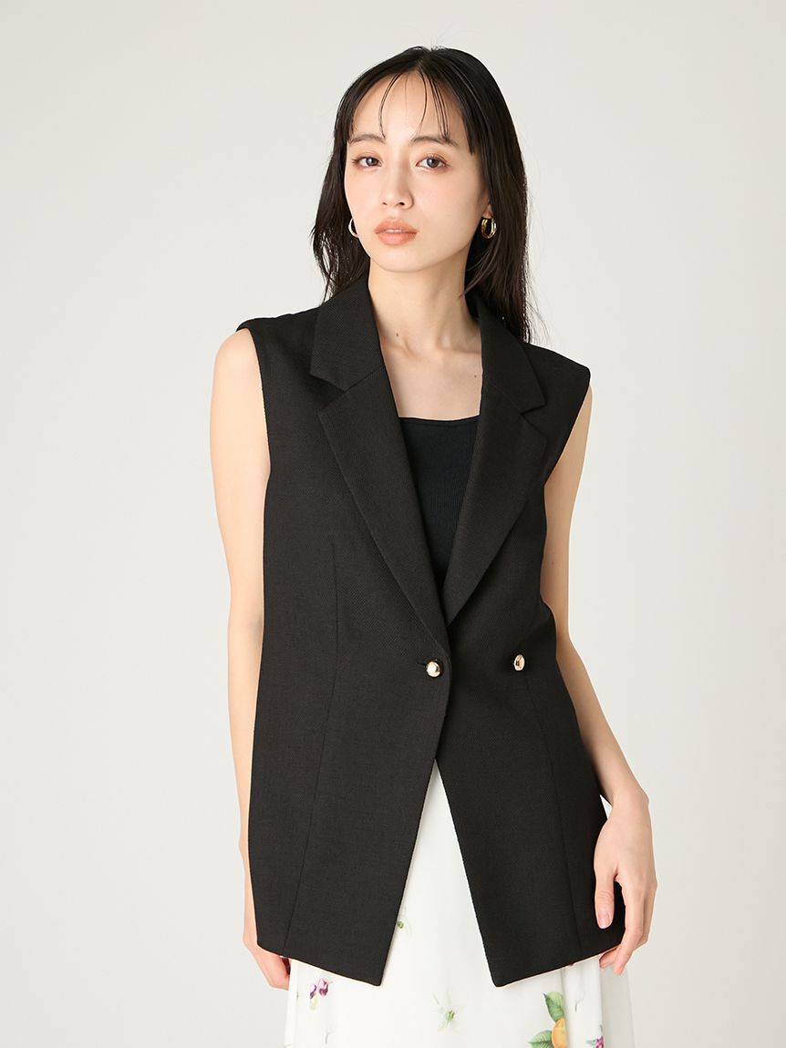 FRAY I.D「2wayシェイプジレ／ウォッシャブル・防シワ」|ダウンベスト・ベスト|