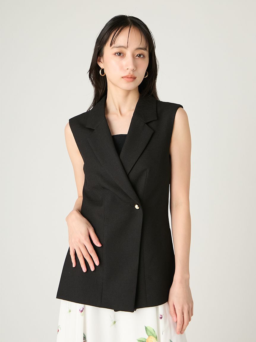 FRAY I.D「2wayシェイプジレ／ウォッシャブル・防シワ」|ダウンベスト・ベスト|