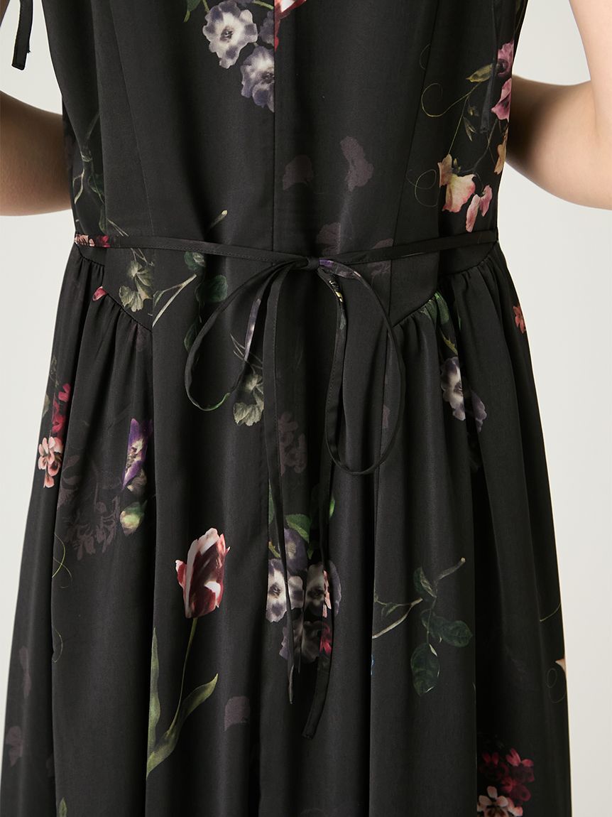 FRAY I.D「【00サイズあり】ボタニカルプリントキャミソールワンピース／ウォッシャブル」|ワンピース|