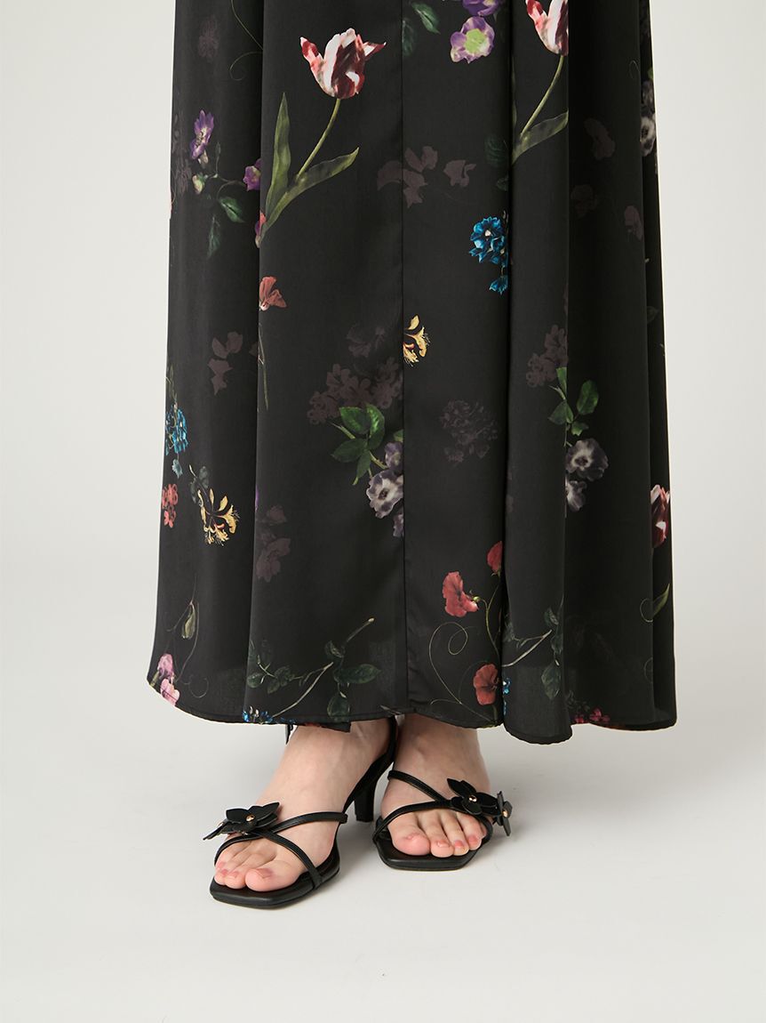 FRAY I.D「【00サイズあり】ボタニカルプリントキャミソールワンピース／ウォッシャブル」|ワンピース|