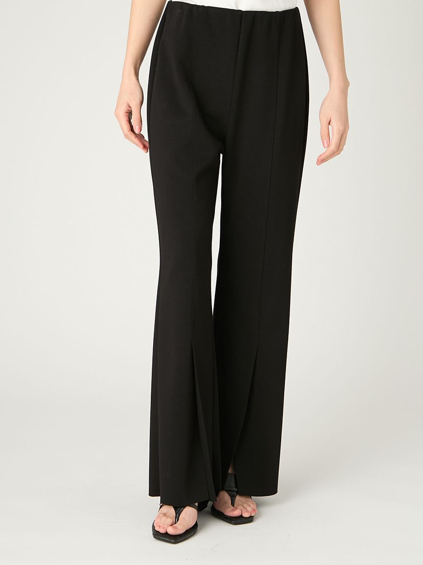 FRAY I.D「【00サイズあり】コンフォートメルティースリットパンツ／ウォッシャブル」|チノ|