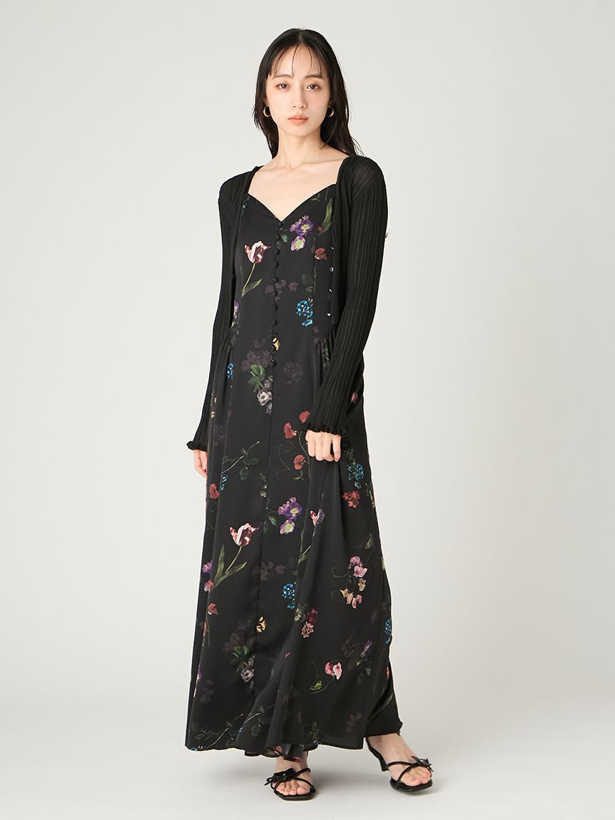 FRAY I.D「リブシアークロップドカーディガン」|カーディガン|