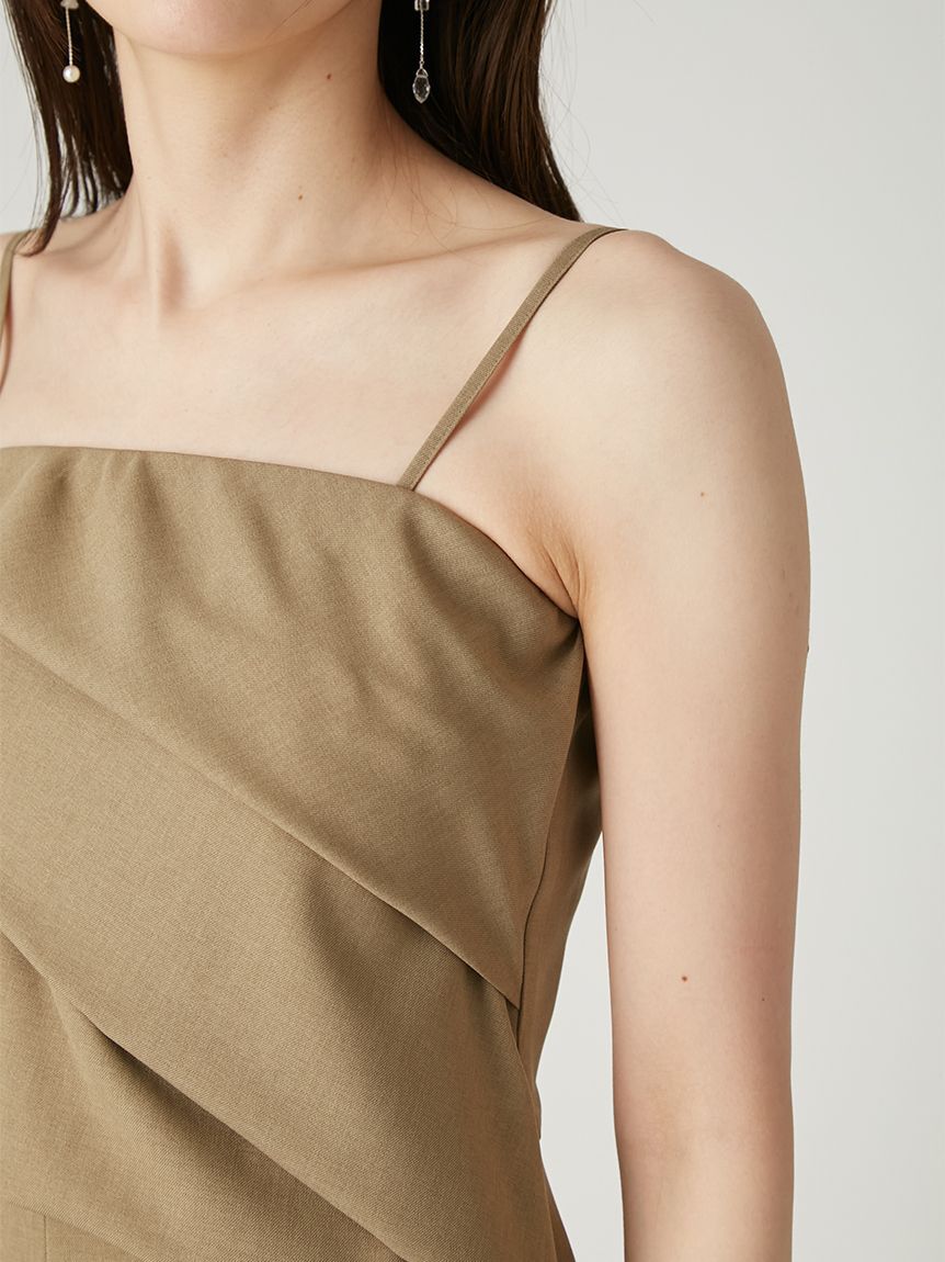 FRAY I.D「ドレープコンビネゾン／防シワ」|オールインワン|