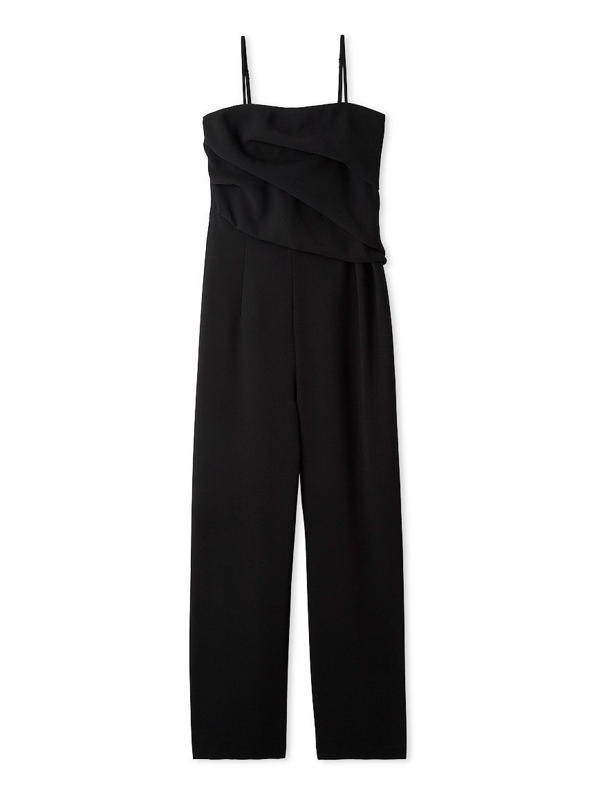 FRAY I.D「ドレープコンビネゾン／防シワ」|オールインワン|BLK