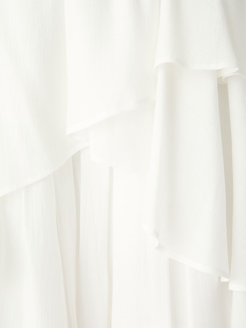 FRAY I.D「アシンメトリーティアードスカート」|スカート|