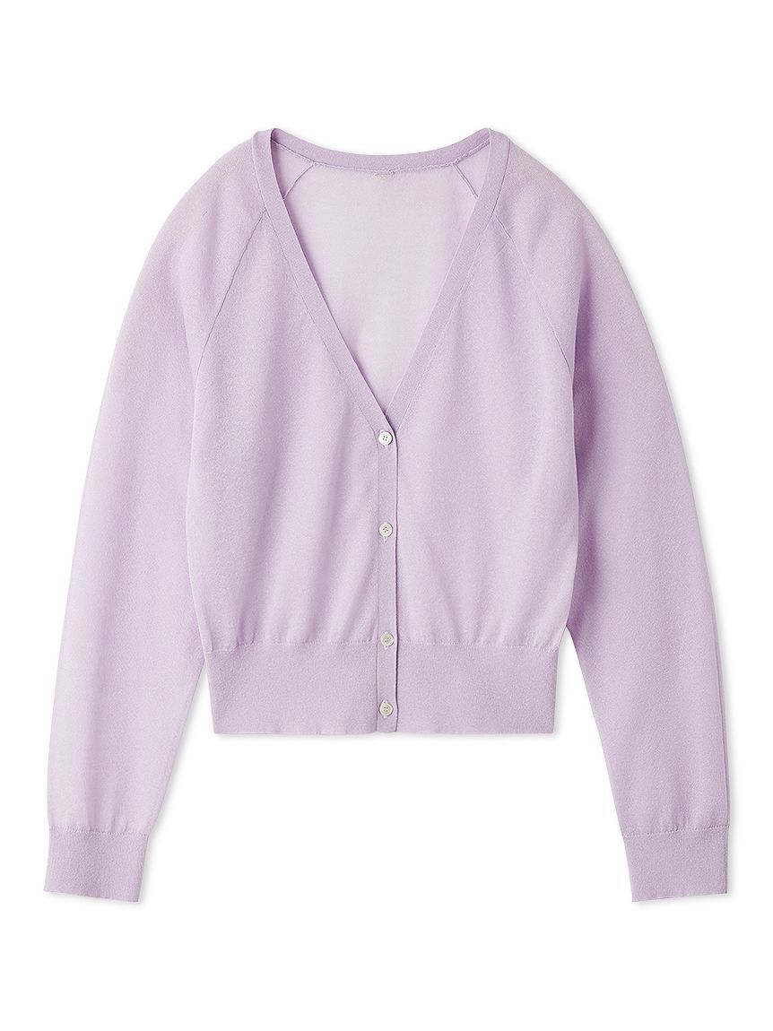 FRAY I.D「リネン混シアーニットカーディガン」|カーディガン|