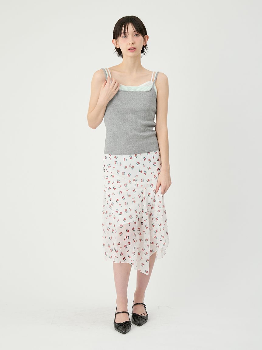 LILY BROWN「レイヤードキャミソールセット」|Tシャツ・カットソー|