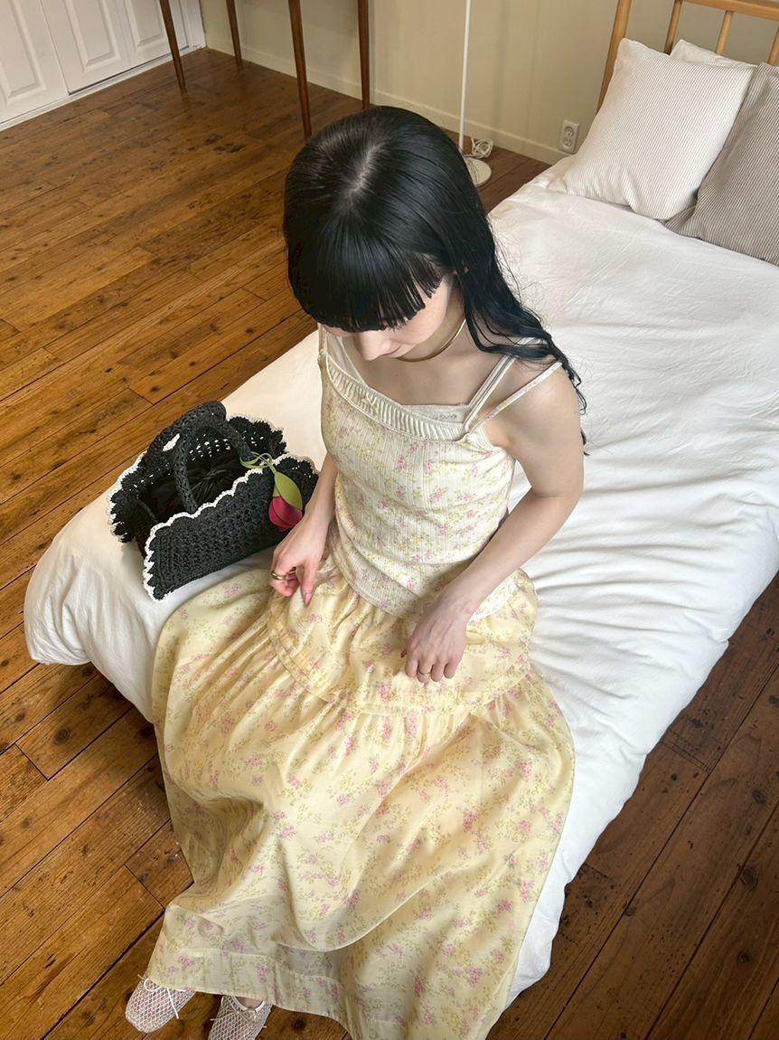 LILY BROWN「レイヤードキャミソールセット」|Tシャツ・カットソー|