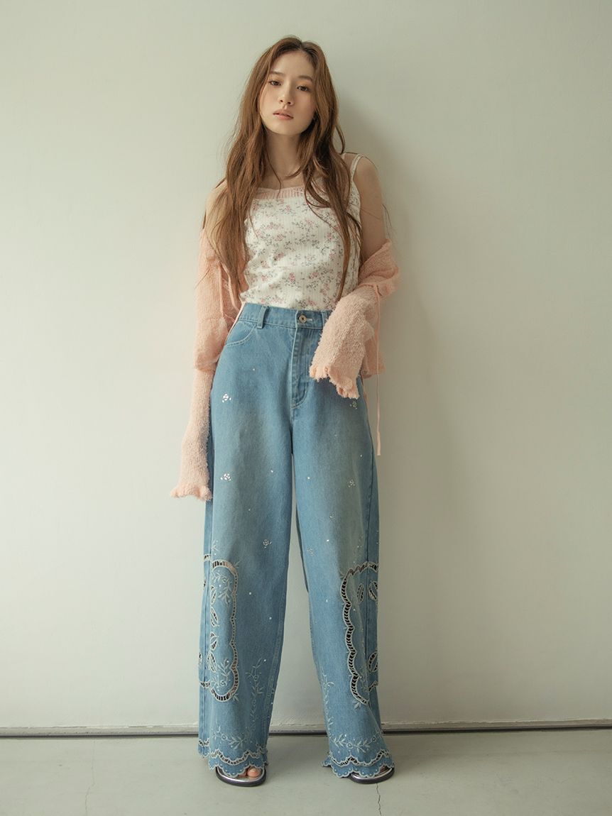 LILY BROWN「レイヤードキャミソールセット」|Tシャツ・カットソー|