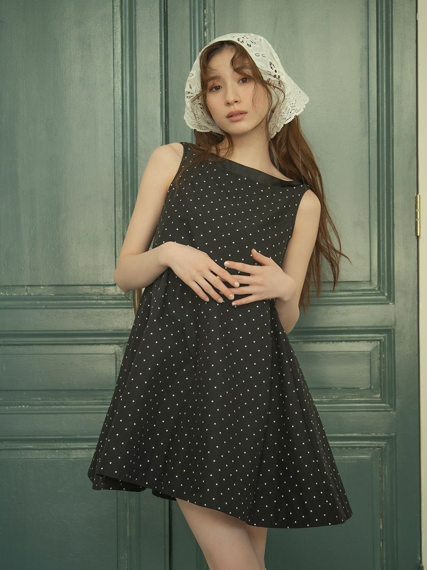 LILY BROWN「フレアシャツミニワンピース」|ワンピース|