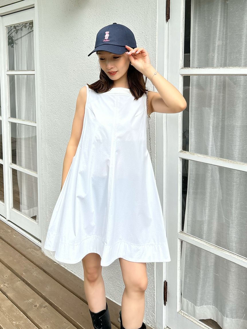 LILY BROWN「フレアシャツミニワンピース」|ワンピース|