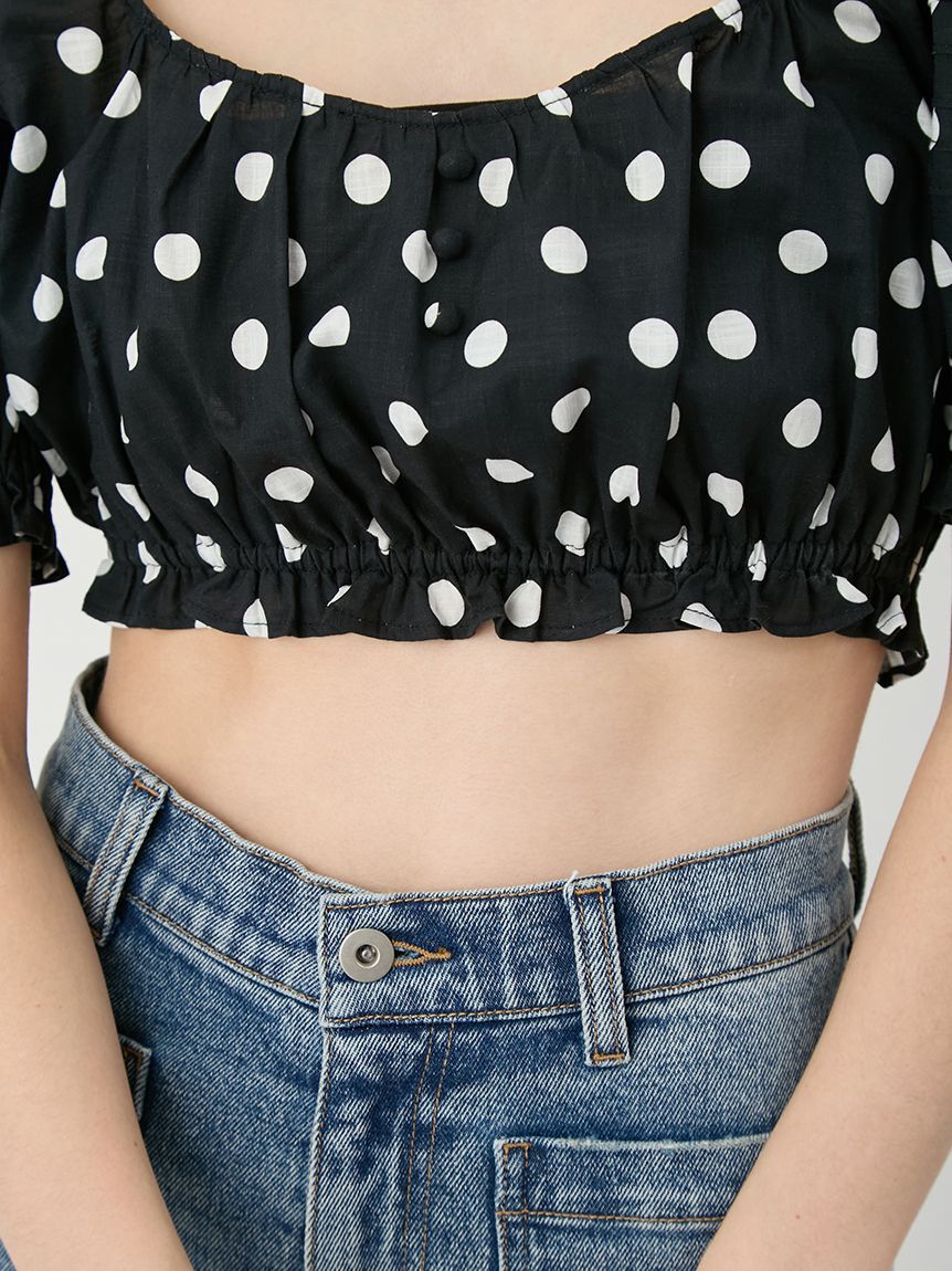 LILY BROWN「コットンパフスリーブブラウス」|シャツ・ブラウス|