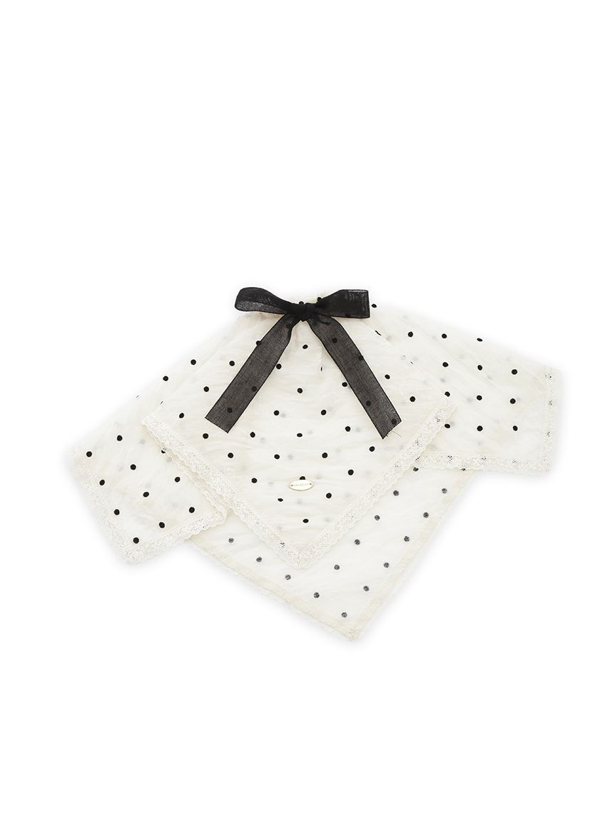 LILY BROWN「コットンレースバレッタ」|ヘアバンド|