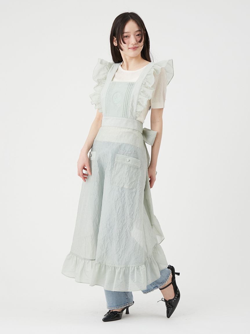 LILY BROWN「エプロンドレス」|ドレス|