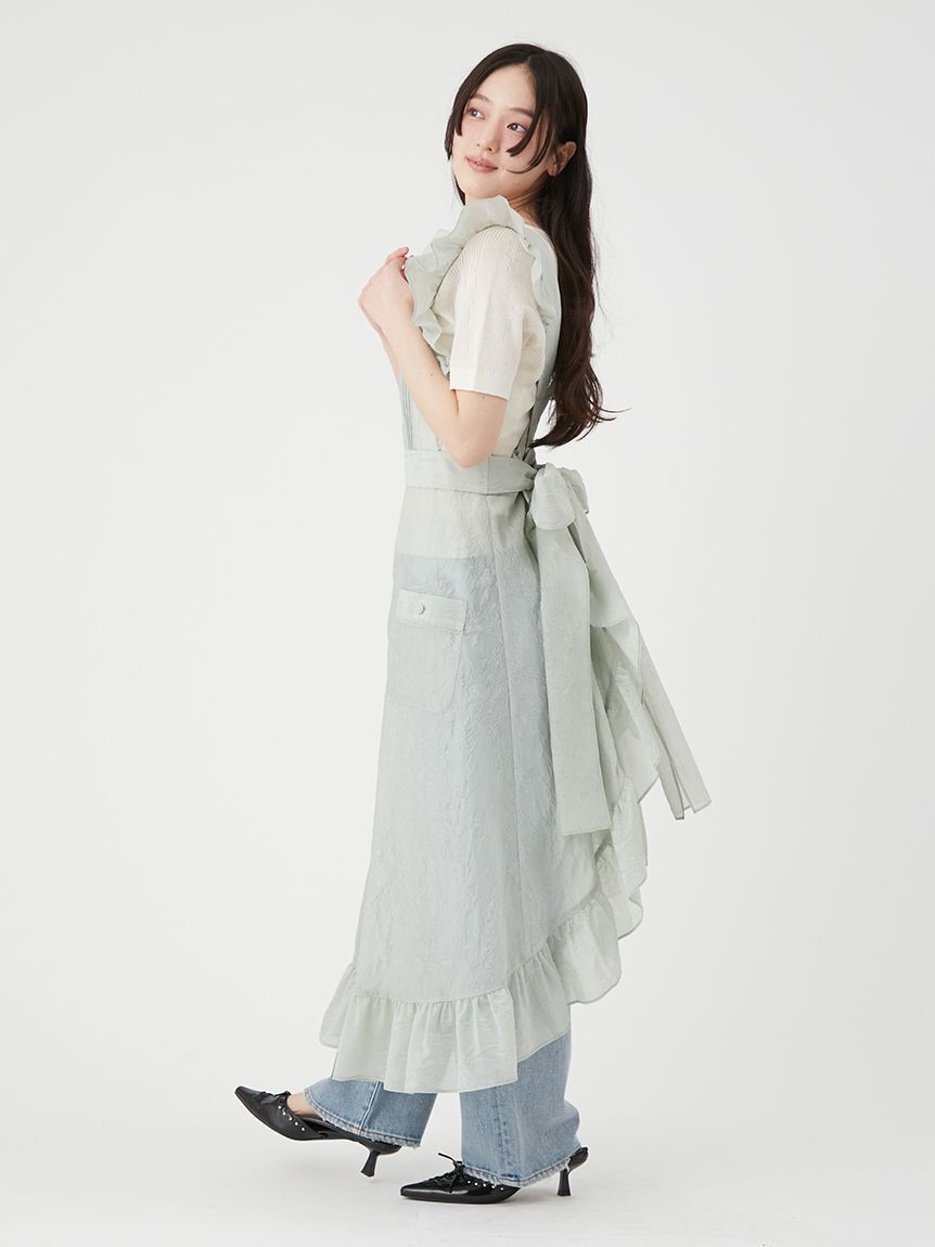 LILY BROWN「エプロンドレス」|ドレス|