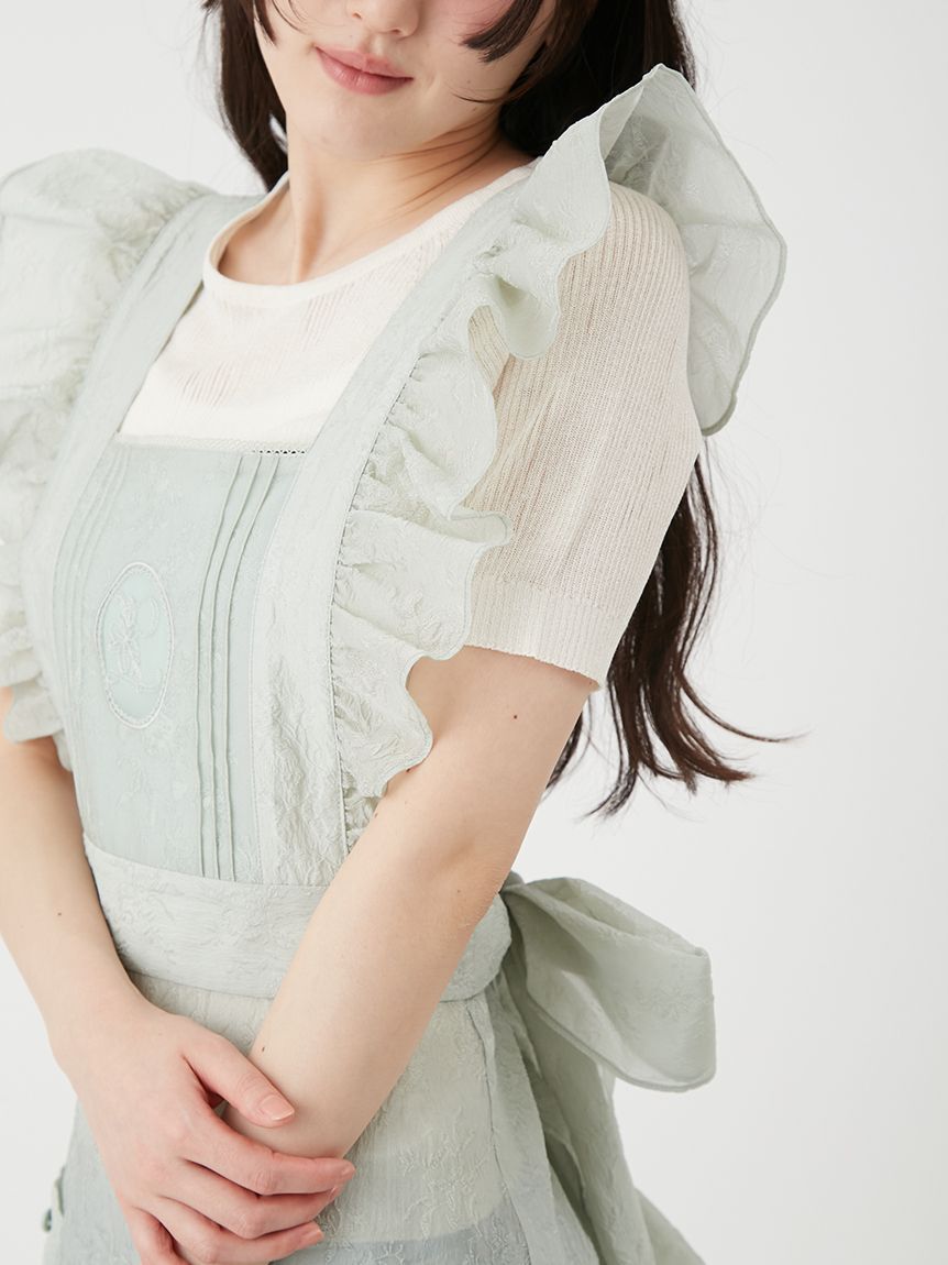 LILY BROWN「エプロンドレス」|ドレス|