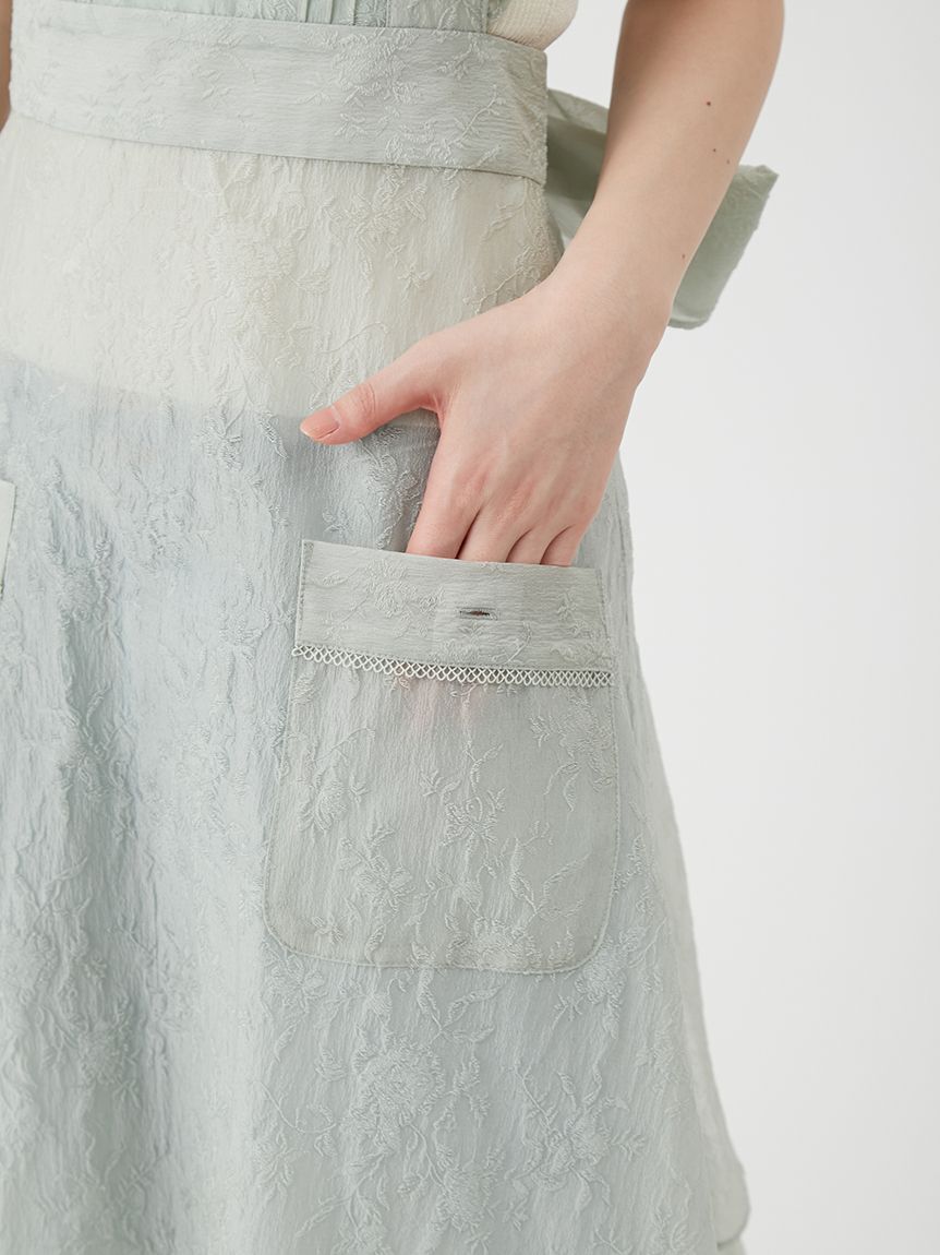 LILY BROWN「エプロンドレス」|ドレス|