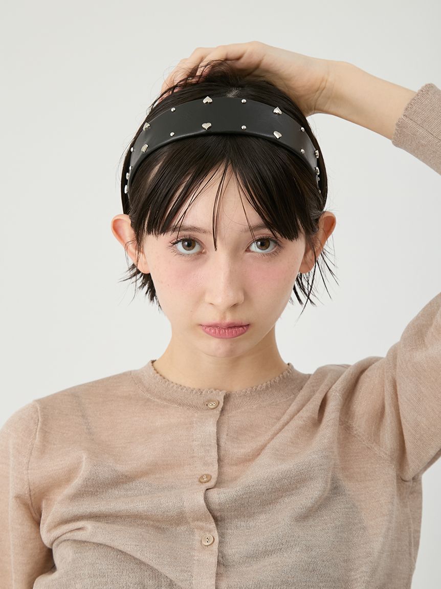 LILY BROWN「スタッズカチューシャ」|ヘアバンド|