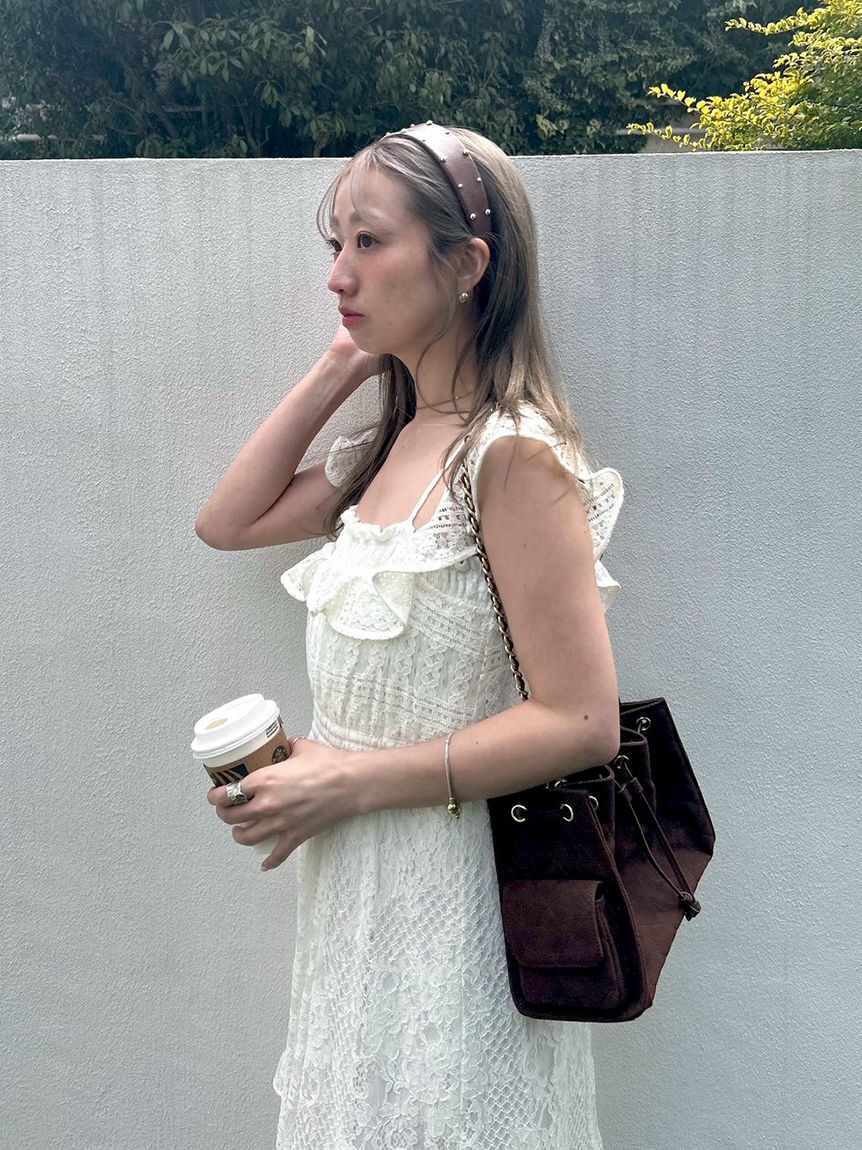 LILY BROWN「スタッズカチューシャ」|ヘアバンド|