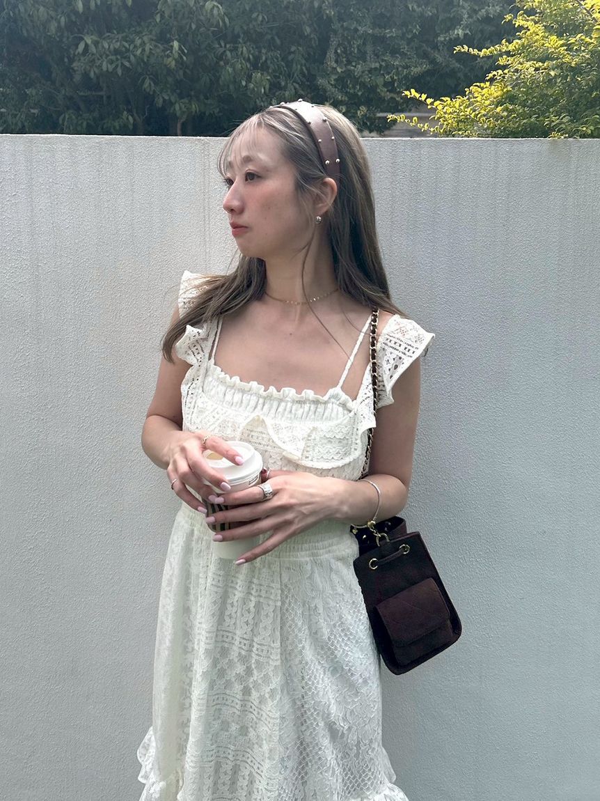 LILY BROWN「スタッズカチューシャ」|ヘアバンド|