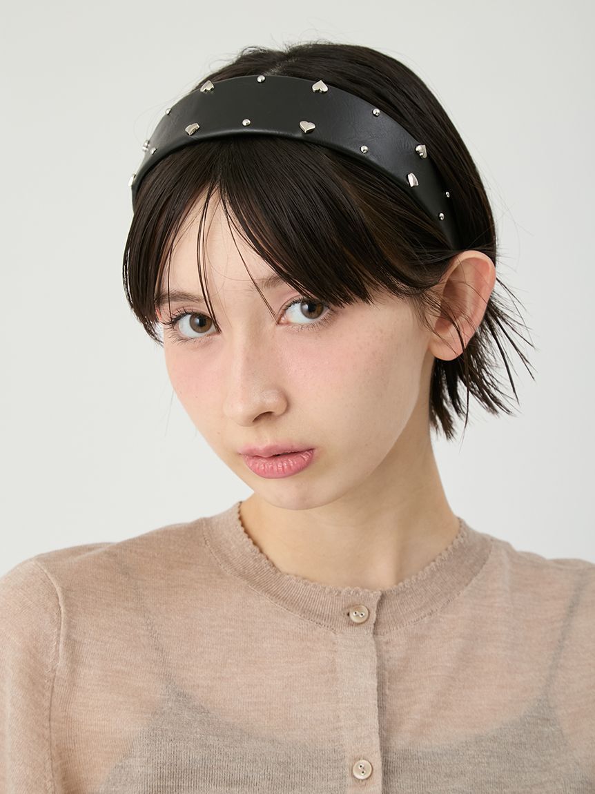 LILY BROWN「スタッズカチューシャ」|ヘアバンド|
