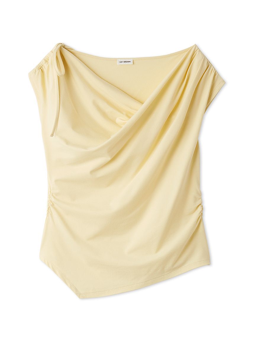 LILY BROWN「クールタッチ3wayドレープトップス」|Tシャツ・カットソー|