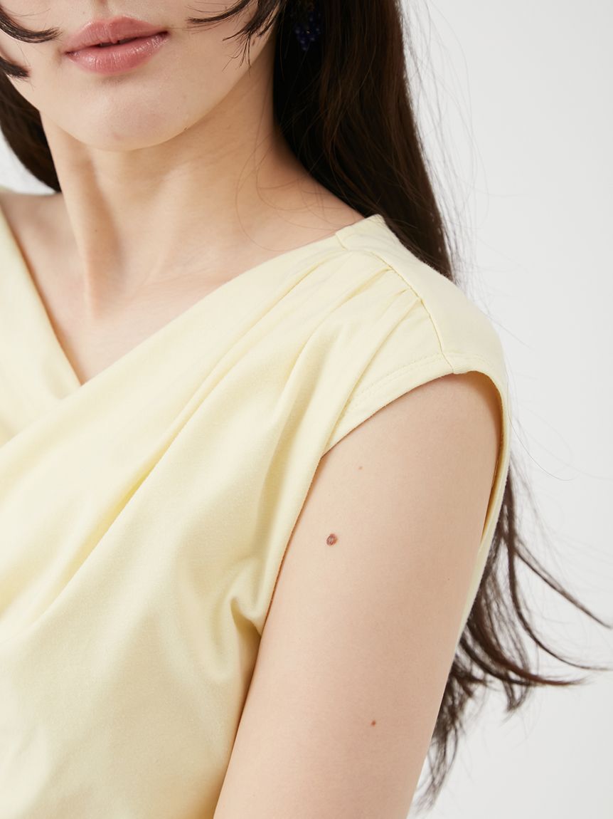 LILY BROWN「クールタッチ3wayドレープトップス」|Tシャツ・カットソー|