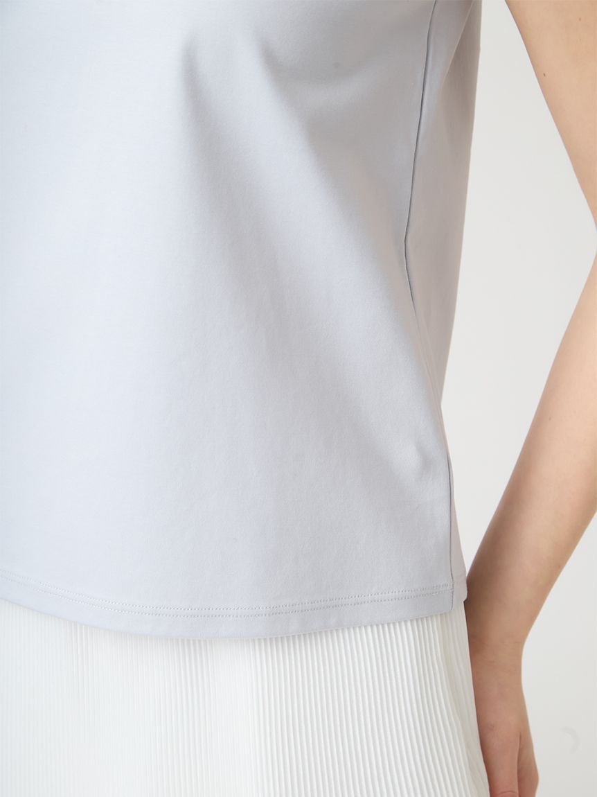 CELFORD「【洗える】チュールスリーブカットトップス」|Tシャツ・カットソー|