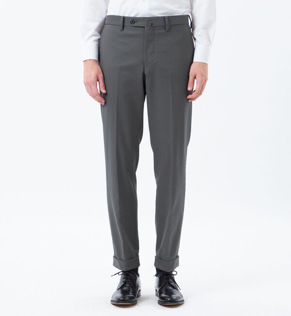 MACKINTOSH PHILOSOPHY「【2026春夏モデル】トロッター トラウザーズ#000（ナンバーゼロ）バーズアイストレッチ リサイクル」|スラックス|